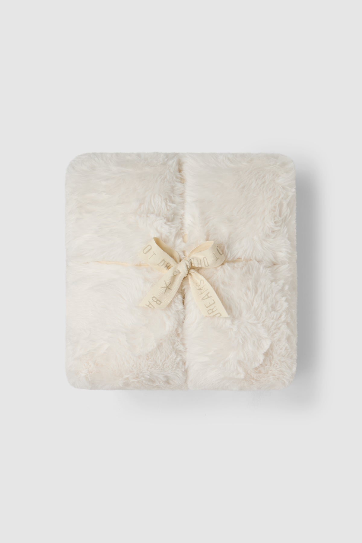 Barefoot Dreams Cloud Faux Fur Throw-Cream