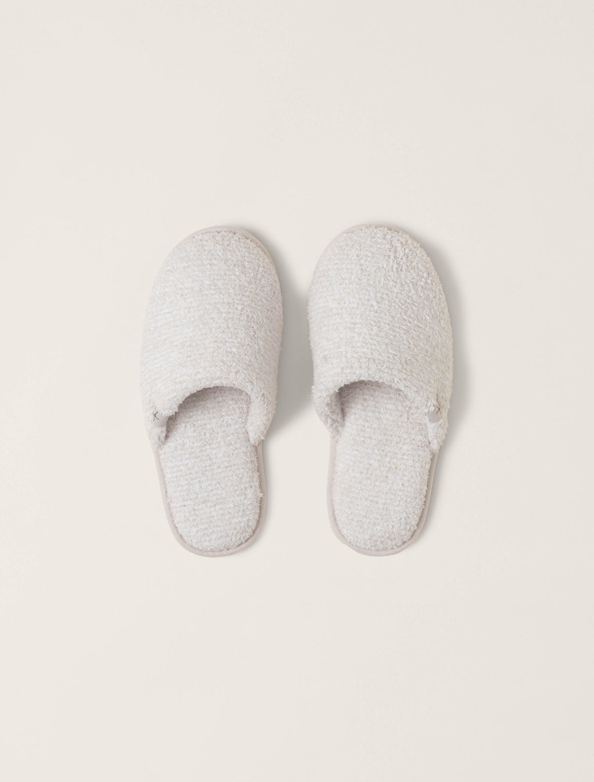 Barefoot Dreams CozyChic® Unisex Slipper- Stone/White