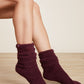Barefoot Dreams CozyChic® 3 Pair Sock Set-Fig Multi