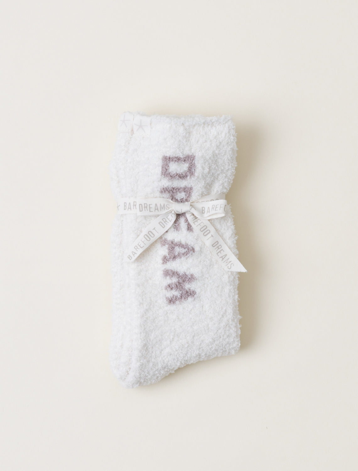 Barefoot Dreams CozyChic® Dream Socks-Cream/Taupe