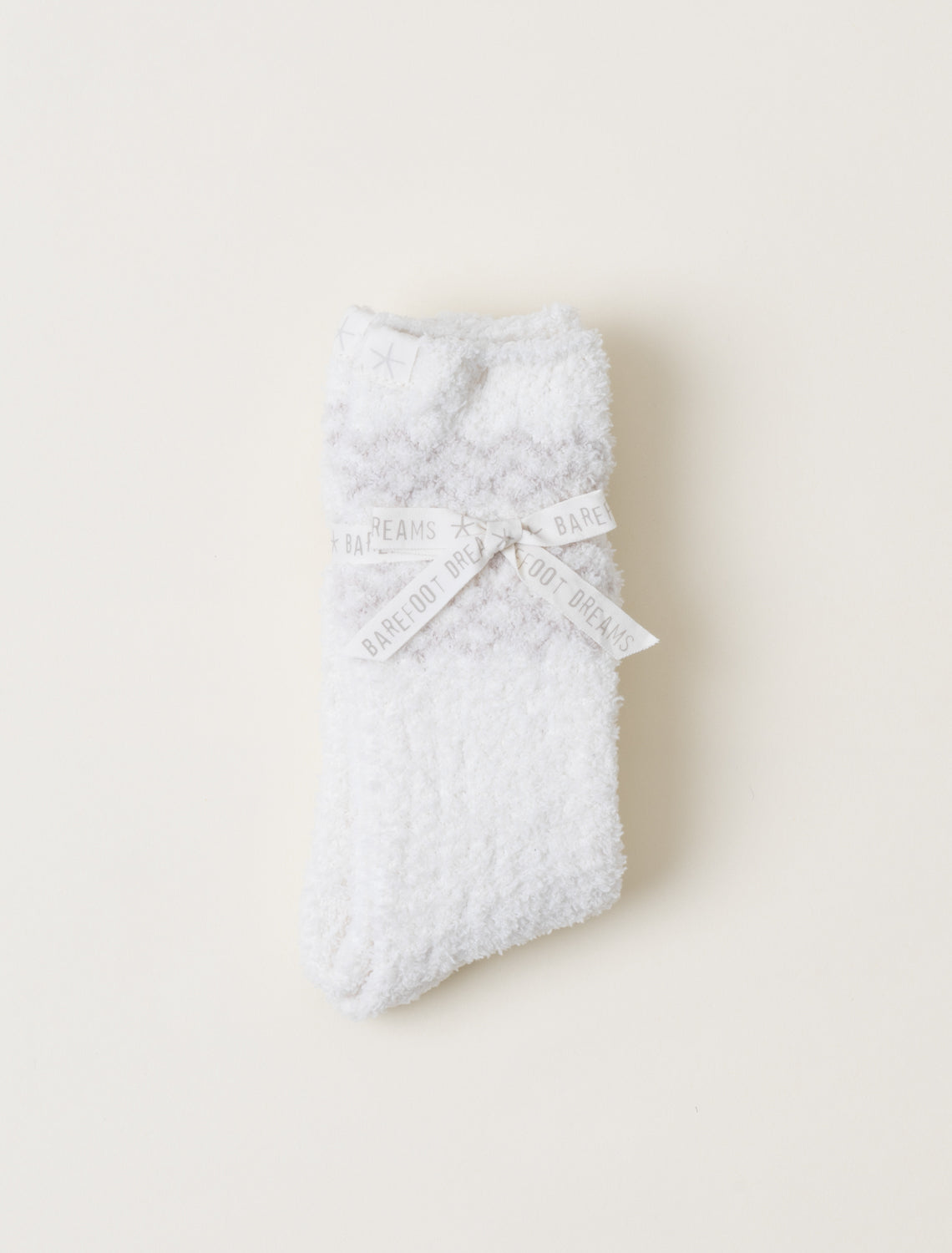 Barefoot Dreams CozyChic® Nordic Socks-Stone/Cream