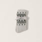 Barefoot Dreams CozyChic® Fair Isle Socks-Malibu Mist