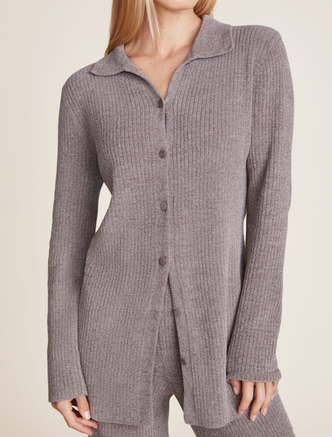 Barefoot Dreams CozyChic Ultra Lite® Ribbed Button Down Cardigan