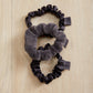 Barefoot Dreams LuxeChic® and Silk Scrunchie Set-Carbon