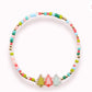 Beaded Blondes "Tree Trio" Holiday Sprinkle Bracelet -Standard 6.75"
