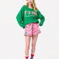 Shiraleah "Tis the Season" Lounge Sweatshirt-Green