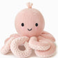 Cuddle + Kind “Baby Octopus"-Soft Coral Pink