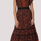 Lost + Wander “Lady of Siena” Dress - Brown Floral