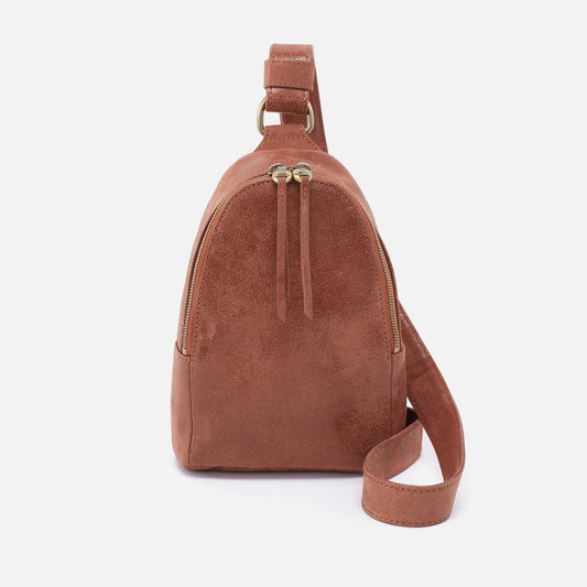 Hobo Bags "Fern" Sling-Burnished Saddle
