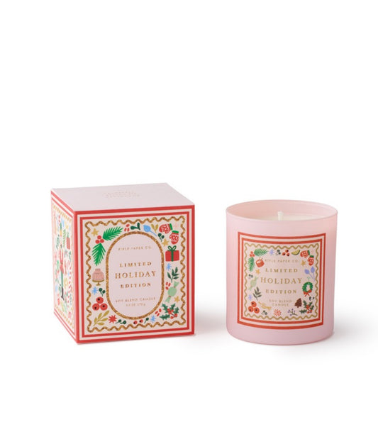 Rifle Paper Co. "Nutcracker Holiday" 9oz Glass Candle