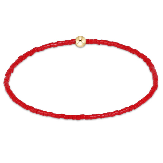 Enewton “Hope Classic” Bracelet - Bright Red