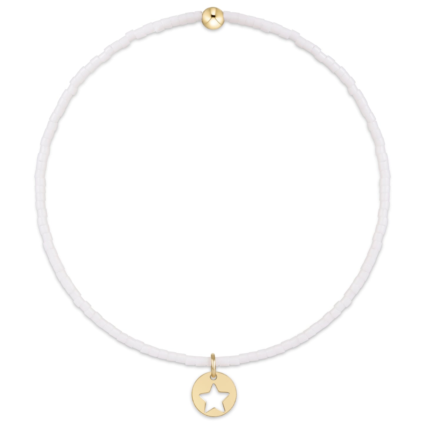 Enewton "Hope Classic" Bracelet-White Star-Small Gold Disc
