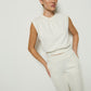 Nation LTD "Billie" Tank Sweatshirt-Porcelain