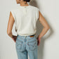 Nation LTD "Billie" Tank Sweatshirt-Porcelain
