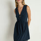 Nation LTD "Birdie" Mini Dress-Night Sky