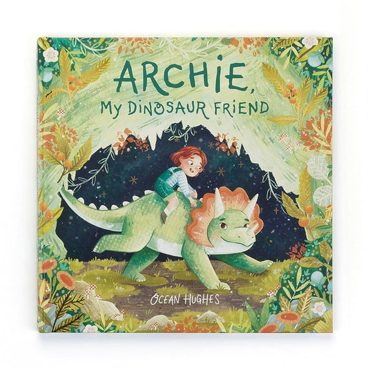 Jellycat "Archie, My Dinosaur Friend" Book