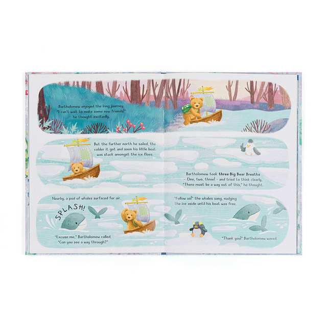 Jellycat "Bartholomew Bear & the Snow Giants" Book