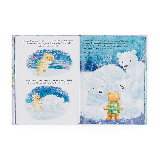 Jellycat "Bartholomew Bear & the Snow Giants" Book