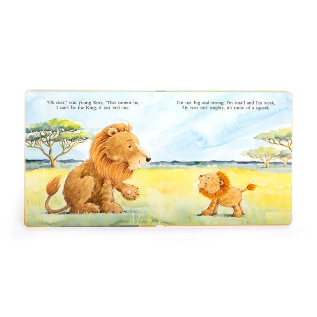 Jellycat “The Very Brave Lion” Book