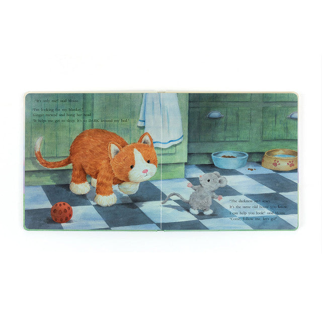 Jellycat "Ginger, the Courageous Kitten" Book