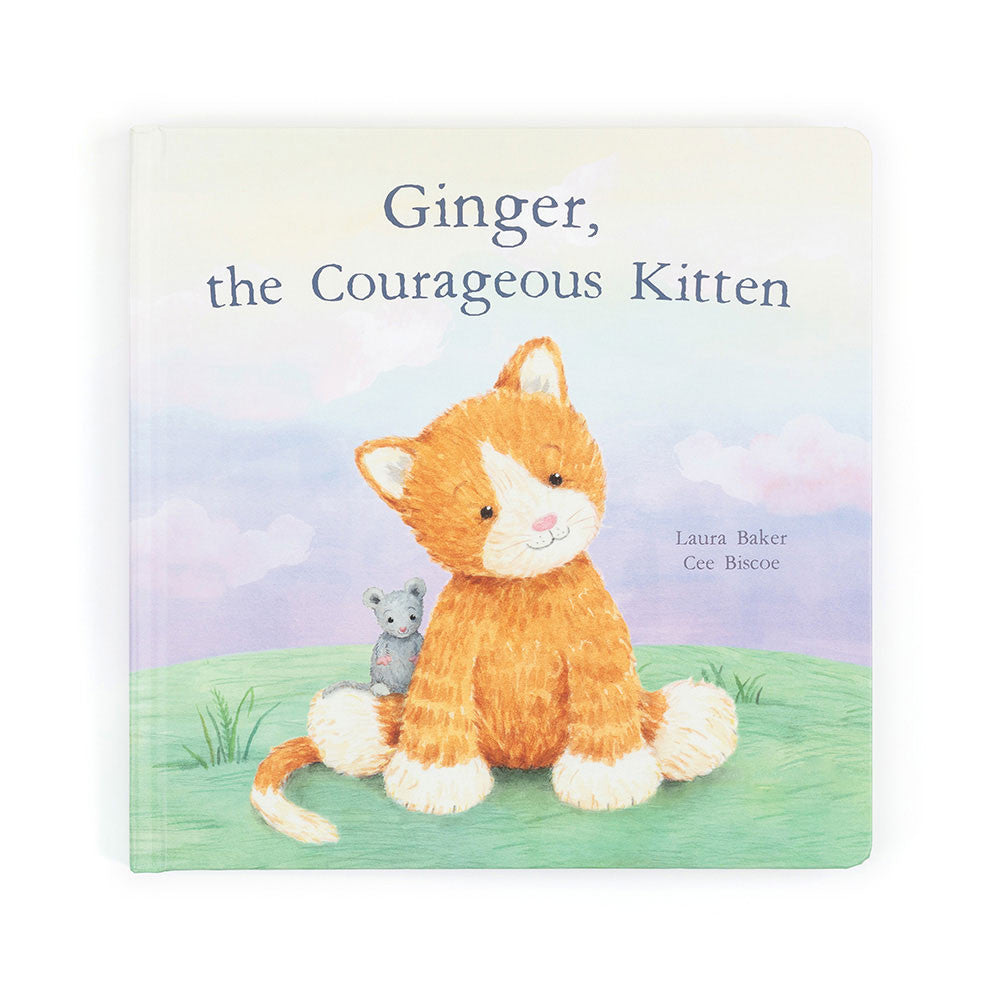 Jellycat "Ginger, the Courageous Kitten" Book
