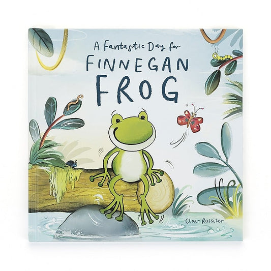 Jellycat "A Fantastic Day for Finnegan Frog" Book