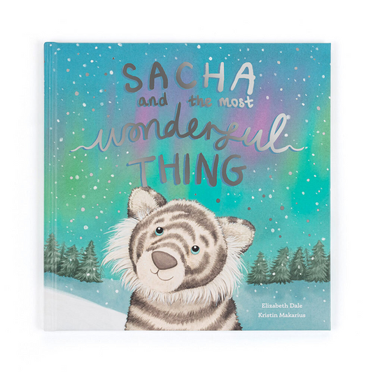 Jellycat "Sacha & the Most Wonderful Thing" Book
