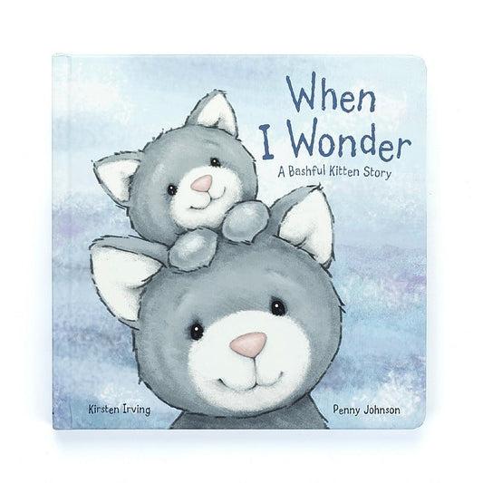 Jellycat "When I Wonder- A Bashful Kitten Story" Book