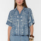 Velvet Heart "Brandon" S/S Top-Bandana