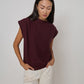 Nation LTD "Breanna" Top- Mini Truffle Stripe