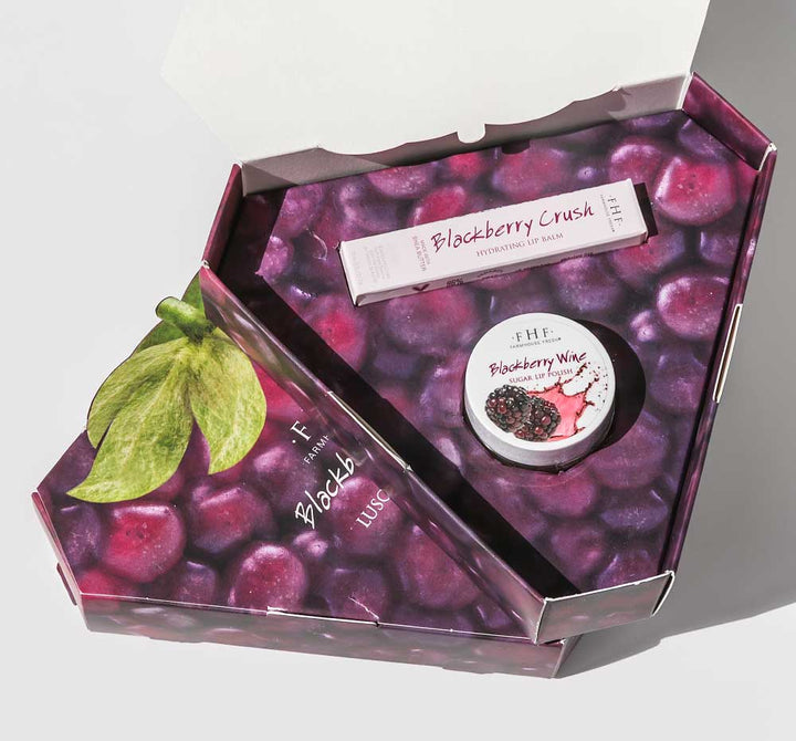 Farmhouse Fresh “Blackberry Crush” 2-Step Luscious Lip Kit