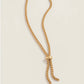 Spartina 449 Goddess Lariat Necklace 18"-Gold