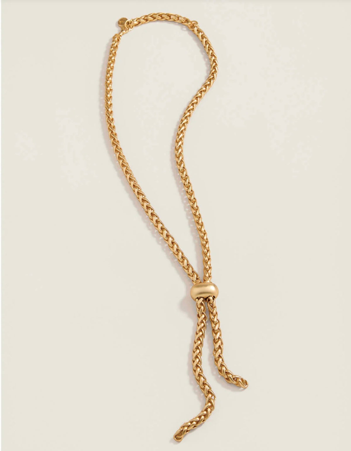 Spartina 449 Goddess Lariat Necklace 18"-Gold