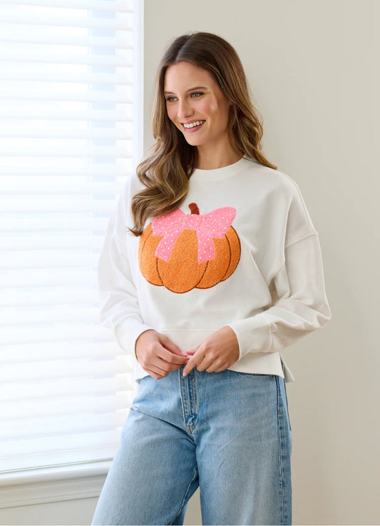 Shiraleah "Pretty Pumpkin" Relaxed Sweatshirt