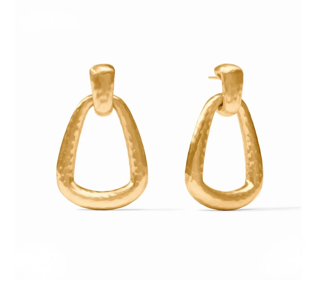 Julie Vos “Sahara” Doorknocker Earring -Gold