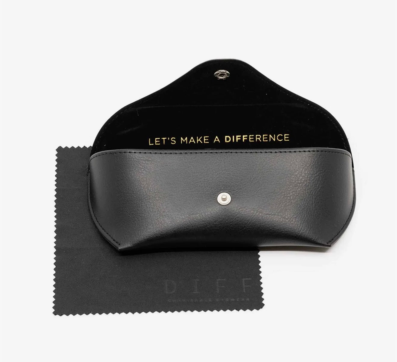 Diff Eyewear “Dash” Brushed Gold Coffee Gradient Sunglasses