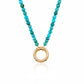 LeMel Capri Turquoise Beaded Necklace