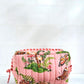 Printfresh "Butterfly Forager" Quilted Pouch-Rosewood