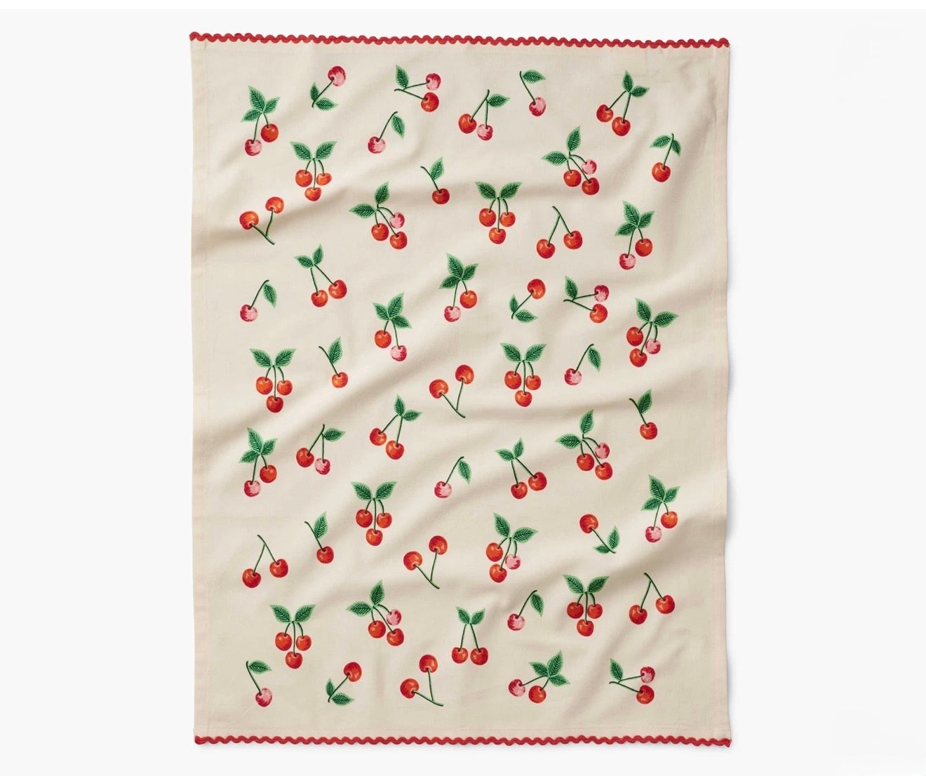 Rifle Paper Co. "Cherries" Tea Towel