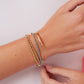 LeMel Turquoise Tennis Bracelet-7”