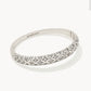 Kendra Scott Holland Bangle Bracelet -Vintage Silver White Crystal