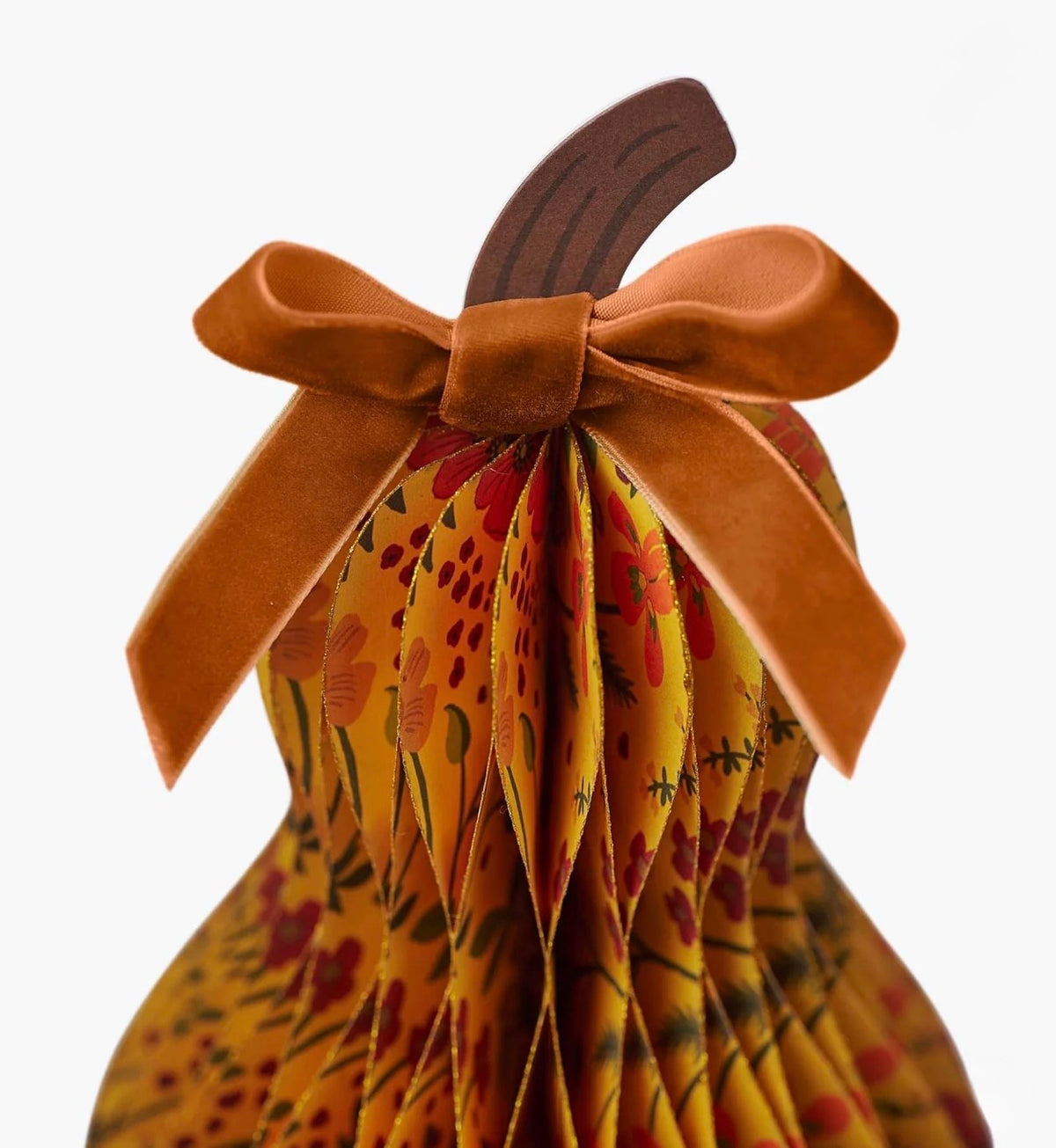 Rifle Paper Co. "Harvest" Honeycomb Gourd Decor