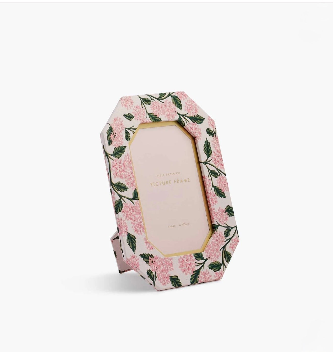 Rifle Paper Co. "Pink Hydrangea" Paper Wrapped Picture Frame