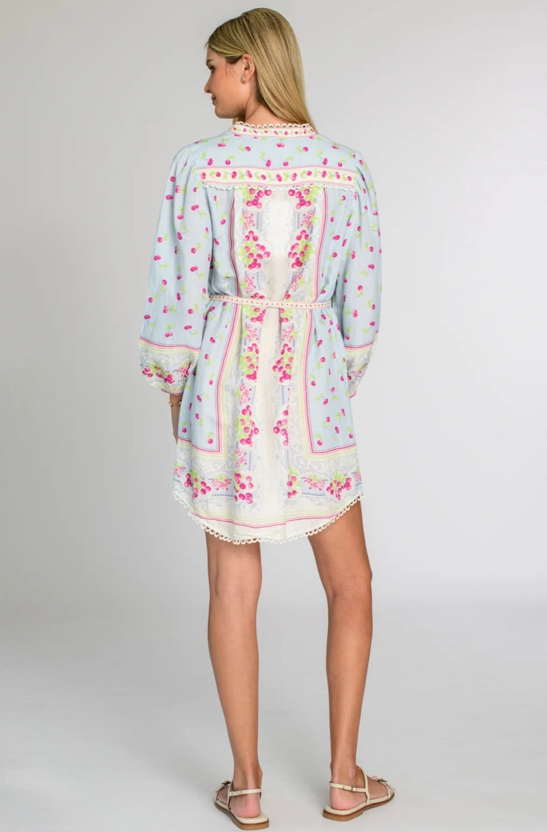 Elizabeth James "Sadie" Dress-Cherries