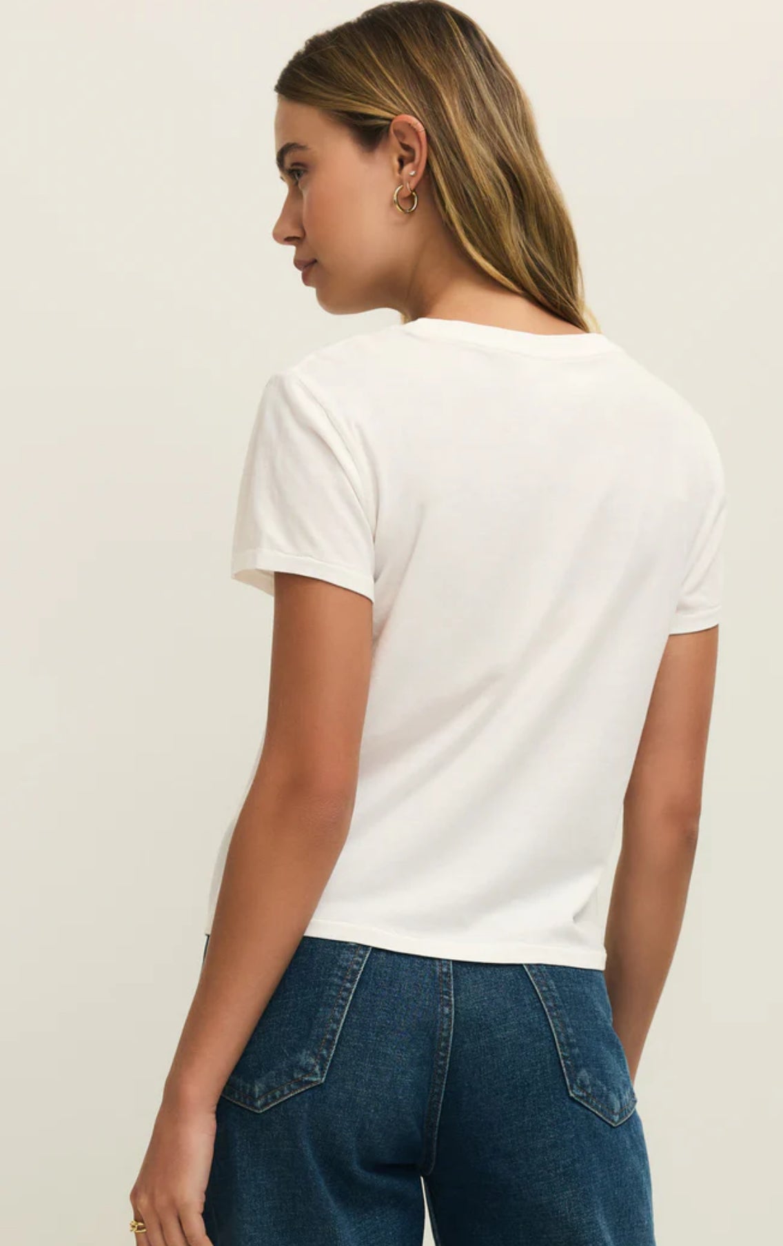 Z Supply Amour Tourist Tee-Sea Salt