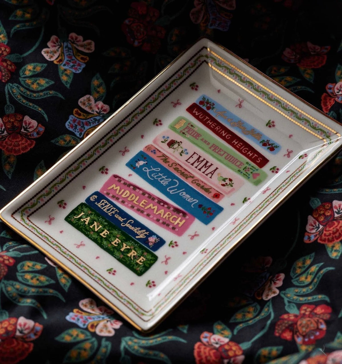 Rifle Paper Co. "Ladies Night Book Club" Catchall Tray