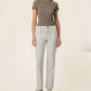 Kut from the Kloth “Avery” High Rise Easy Straight Leg - Ivory