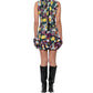 Adelyn Rae Floral Abstract Dress - Multi