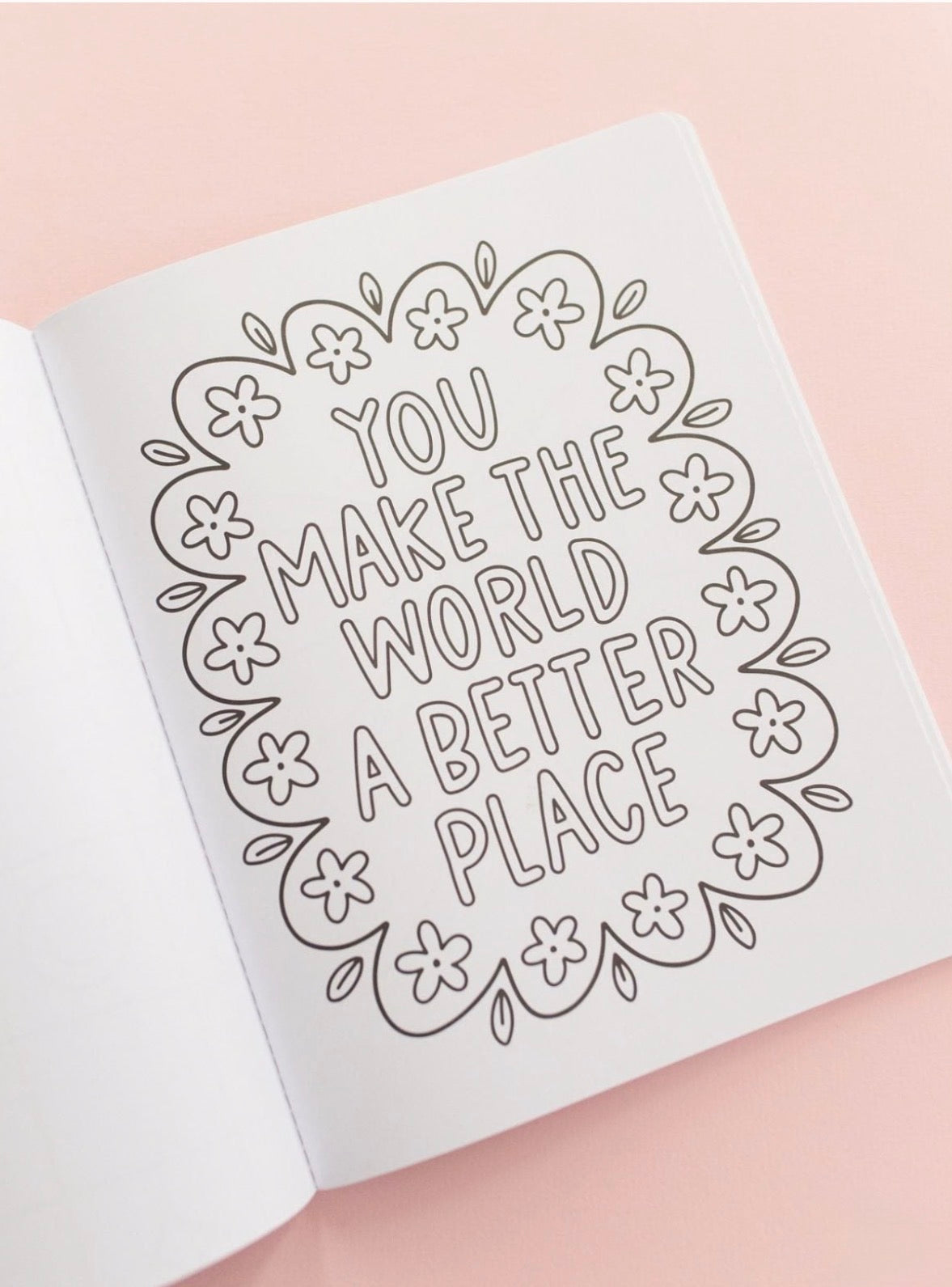 Pippi Post "Bows & Blooms" Coloring Book