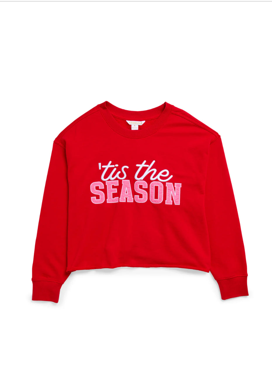 Shiraleah "Tis the Season" Sweatshirt-Red